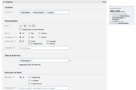 Targeting On Facebook